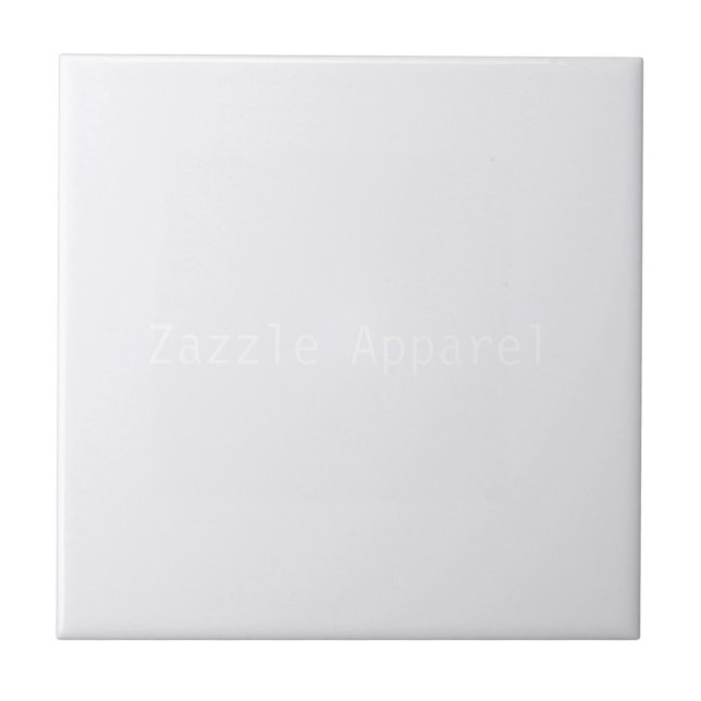Zazzle Apparel draught tile (Front)