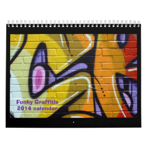 ZAZZLE AWARD graffiti calendar 2014