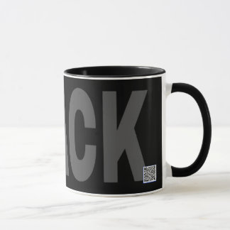 Zazzle black mug