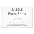 Zazzle Custom 12" x 8" Photo Print 30 x 20 cm