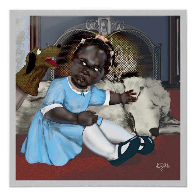 Zazzle Glossy Finished Poster: God's Baby Doll Poster (Front)