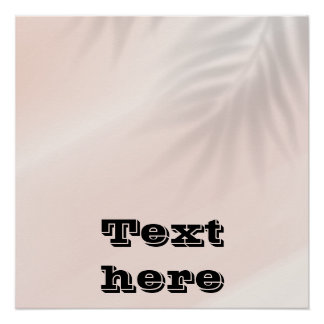 Zazzle glossy paint poster