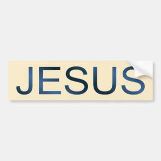 ZAZZLE_Jesus Bumper Sticker