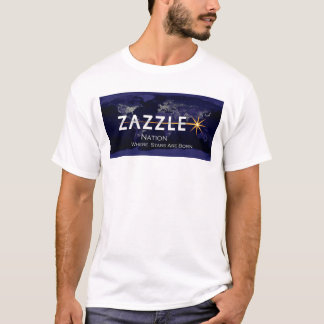 Zazzle Nation Logo  "Non-Transparent" T-shirt