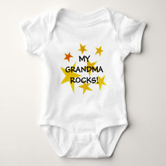 zazzle pix 008m, MY  GRANDMA  ROCKS! Baby Bodysuit