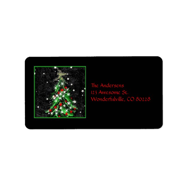 zazzle, The Andersens123 Awesome St.Wonderfulvi... Label (Front)