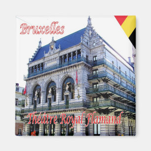 zBE014 BRUSSELS BRUXELLES - Royal Flemish Theatre Magnet