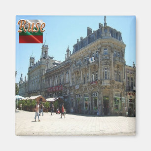 zBG011 RUSE Bulgaria. Fridge Magnet