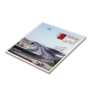 zBH005 STRAIGHT International Circuit, Bahrain,  Ceramic Tile