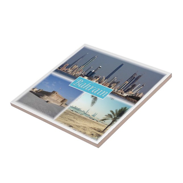 zBH011 BAHRAIN, Asia, Ceramic Tile (Side)