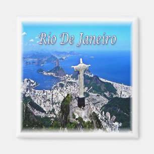 zBR005 RIO DE JANEIRO, Christ Redeemer, Fridge Magnet
