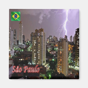 zBR013 SAO PAUL, Tempestade, Brazil, Fridge Magnet