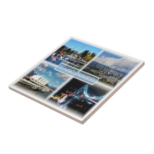 zCA007 VANCOUVER, Stanley Park, Yaletown, Ceramic Tile