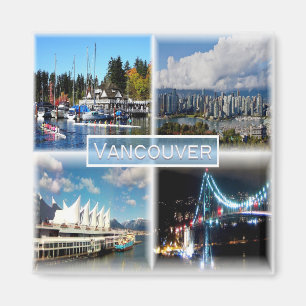 zCA007 VANCOUVER, Stanley Park, Yaletown, Fridge Magnet