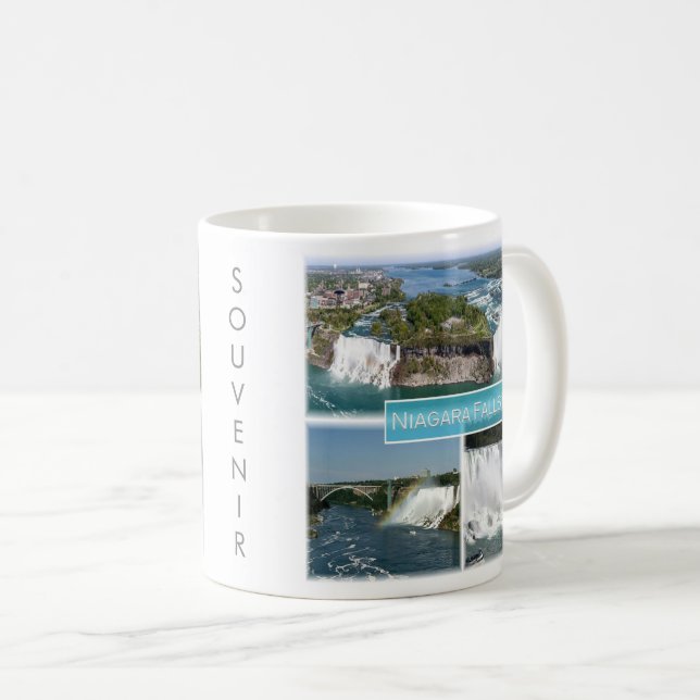 zCA012 NIAGARA FALLS from Rainbow bridge, Coffee Mug (Front Right)