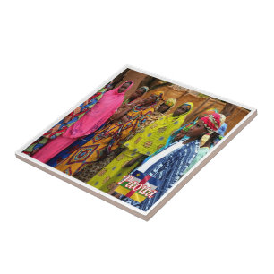 zCF005 PAOUA, Central African Republic, Ceramic Tile