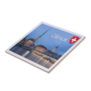 zCH021 ZURICH Switzerland - Ceramic Tile