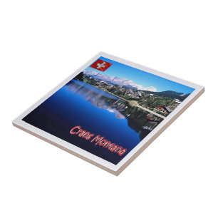 zCH023 CRANS MONTANA Switzerland - Ceramic Tile