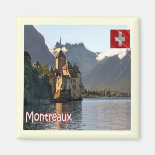 zCH029 MONTREAUX Switzerland - Fridge Magnet