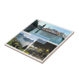 zCH043 LUCERNE Switzerland, Ceramic Tile