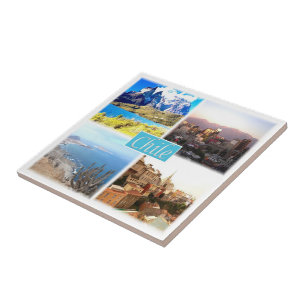 zCL004 CHILE, Mosaic, America, Ceramic Tile