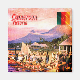 zCM015 VICTORIA, Cameroon, Africa, Fridge Magnet