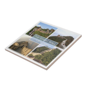 zCN011 THE GREAT WALL in CHINA, Asia, Fridge Ceramic Tile