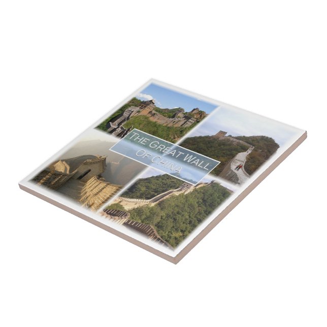 zCN011 THE GREAT WALL in CHINA, Asia, Fridge Ceramic Tile (Side)
