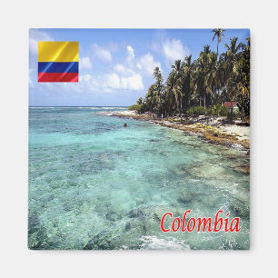 ZCO008 COLOMBIA, Archipelago of San Andrés, Fridge Magnet