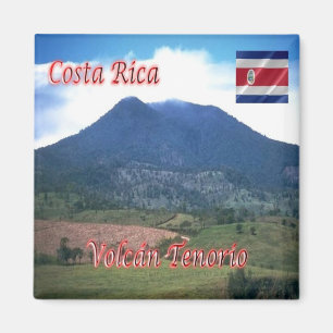 zCR008 COSTA RICA, Volcan Tenorio, America, Fridge Magnet