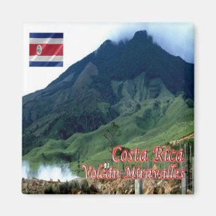 zCR009 COSTA RICA, Volcan Miravalles, Fridge Magnet