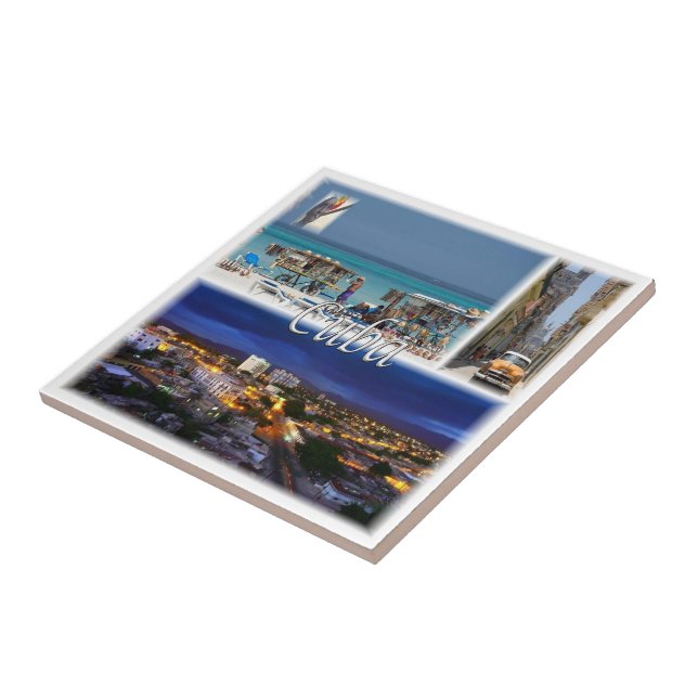 zCU006 CUBA, Mosaic, America, Ceramic Tile (Side)