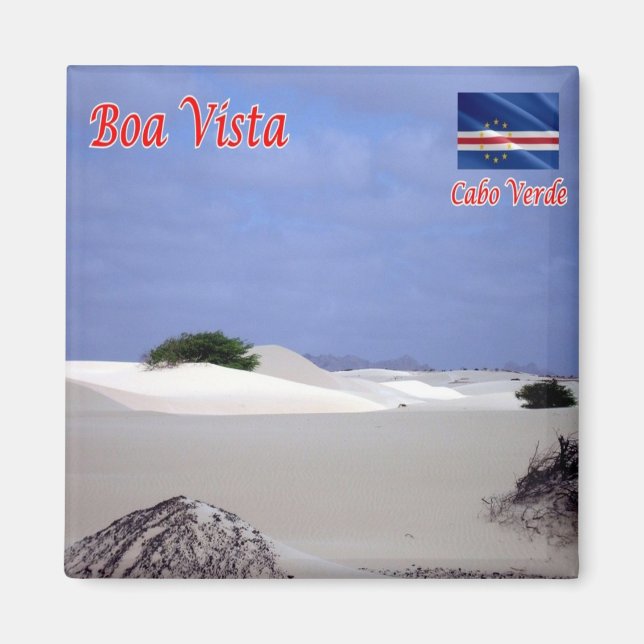 zCV027 BOA VISTA DESERT,Cape Verde, Africa, Fridge Magnet (Front)