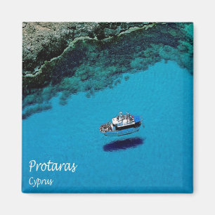 zCY007 PROTARAS Cyprus, Fridge Magnet