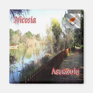 zCY019 NICOSIA Athalassa Park, Cyprus Fridge Magnet