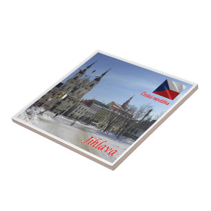 ZCZ006 JIHLAVA Czech Republic, Ceramic Tile
