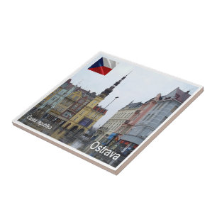 zCZ012 OSTRAVA Czech Republic, Ceramic Tile