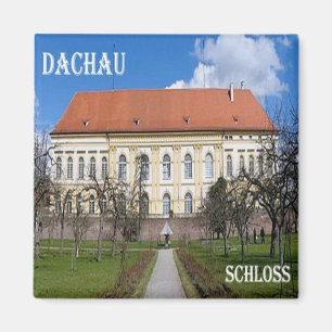zDE009 DACHAU Castle Germany, Fridge Magnet