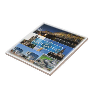 zDE016 COLOGNE KÖLN Germany, Ceramic Tile