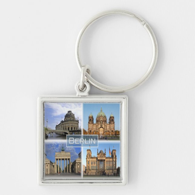 zDE018 BERLIN Germany, Key Ring (Front)