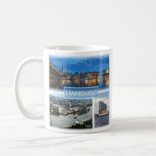 zDE021 HAMBURG Germany, Coffee Mug