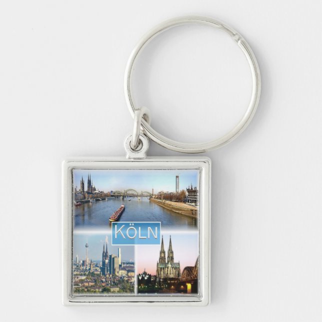 zDE025 COLOGNE KÖLN Germany, Europe, Key Ring (Front)