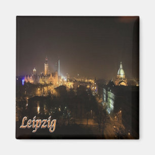 zDE026 LEIPZIG LIPSIA Germany, Fridge Magnet