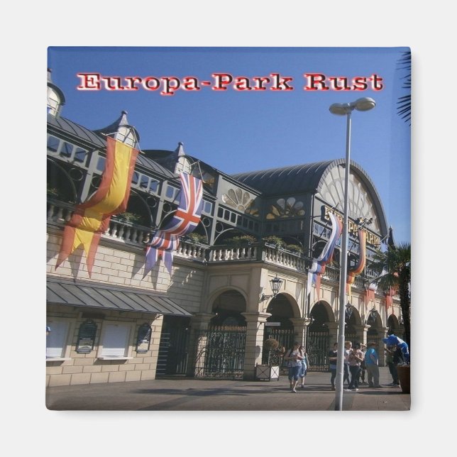 zDE047 EUROPA PARK RUST Germany, Fridge Magnet (Front)