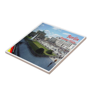 zDE065  BERLIN PARISER PLATZ Germany, Ceramic Tile