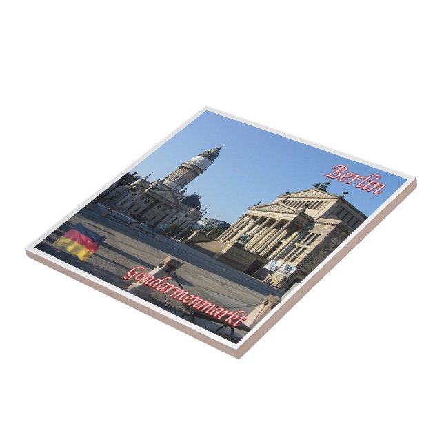 zDE066 BERLIN GENDARMENMARKT Germany, Ceramic Tile (Side)