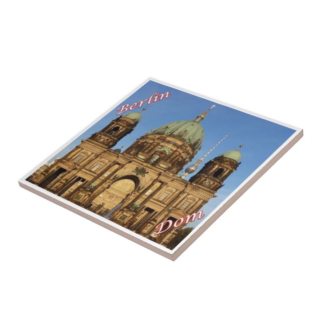 zDE067 BERLIN Berliner Dom, Germany, Ceramic Tile (Side)