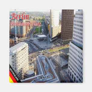 zDE070 BERLIN Potsdamer Platz Germany, Fridge Magnet