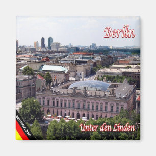 zDE075 BERLIN Unter den Linden Germany, Fridge Magnet