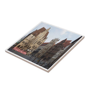 zDE098 HILDESHEIM Germany, Ceramic Tile